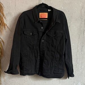 Levi's Classic Black Denim/Jean Jacket